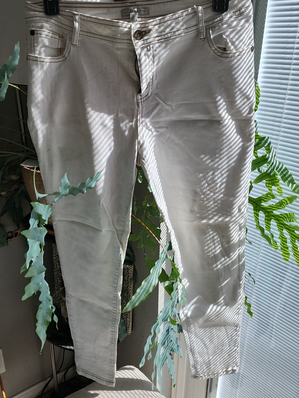Bass Women's Skinny Jeans in Light Beige